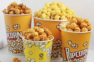 Popcorn paper bucket